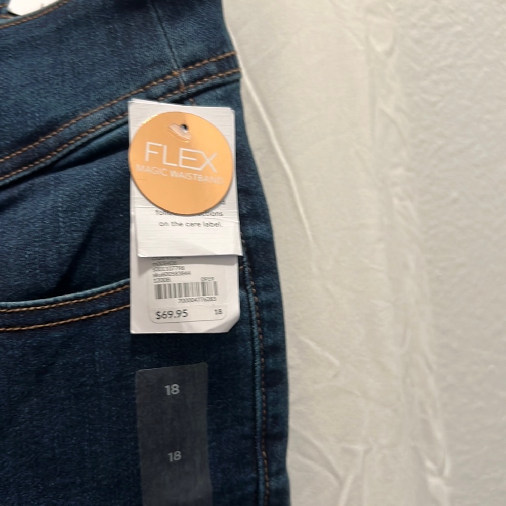 Denim jeans Lane Bryant brand new with tags 70 dollars